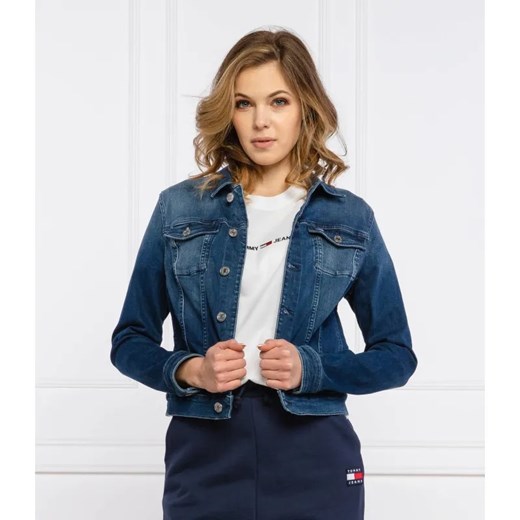 Tommy Jeans Kurtka jeansowa VIVIANNE | Slim Fit ze sklepu Gomez Fashion Store w kategorii Kurtki damskie - zdjęcie 184504409