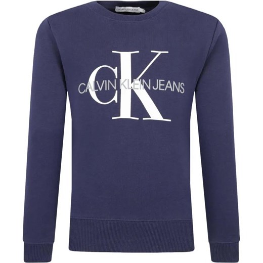 Calvin Klein Jeans Bluza MONOGRAM | Regular Fit ze sklepu Gomez Fashion Store w kategorii Bluzy chłopięce - zdjęcie 184504458
