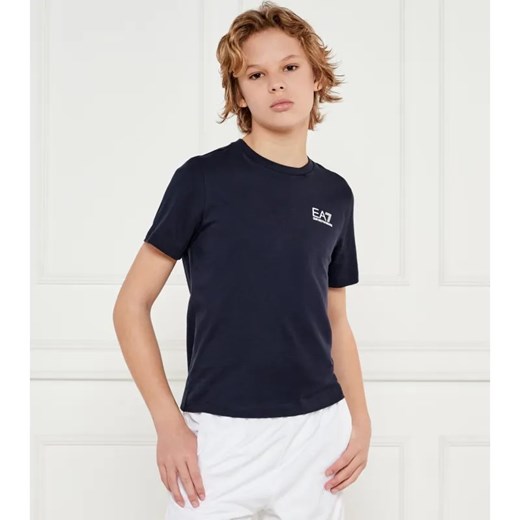 EA7 T-shirt | Regular Fit ze sklepu Gomez Fashion Store w kategorii T-shirty chłopięce - zdjęcie 184504529