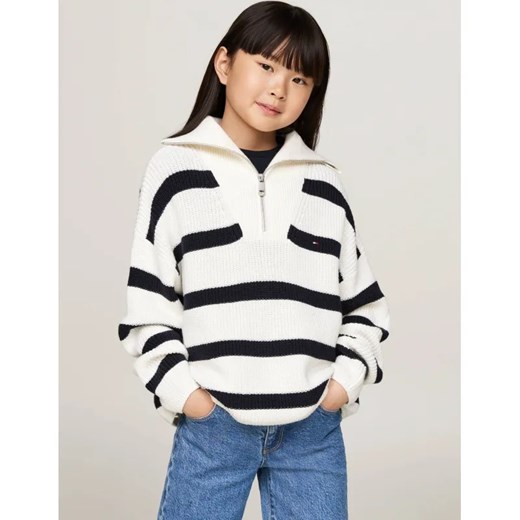 Tommy Hilfiger Sweter | Regular Fit ze sklepu Gomez Fashion Store w kategorii Swetry dziewczęce - zdjęcie 184504537
