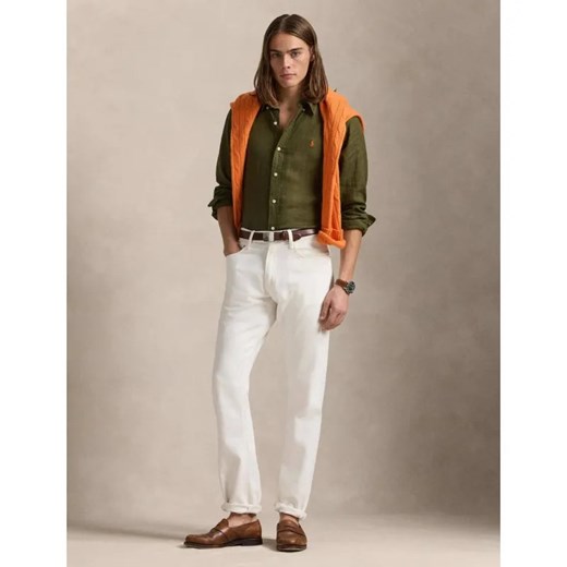 POLO RALPH LAUREN Lniana koszula | Custom fit ze sklepu Gomez Fashion Store w kategorii Koszule męskie - zdjęcie 184504548