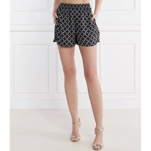 Michael Kors Satynowe szorty EMPIRE | Regular Fit ze sklepu Gomez Fashion Store w kategorii Szorty - zdjęcie 184504558