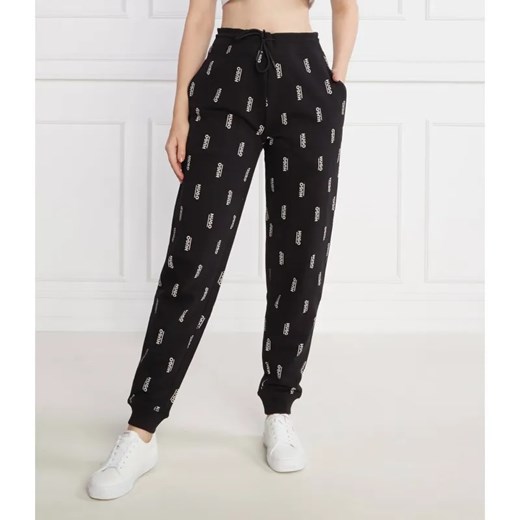 HUGO Spodnie dresowe Jogger | Regular Fit ze sklepu Gomez Fashion Store w kategorii Spodnie damskie - zdjęcie 184504578