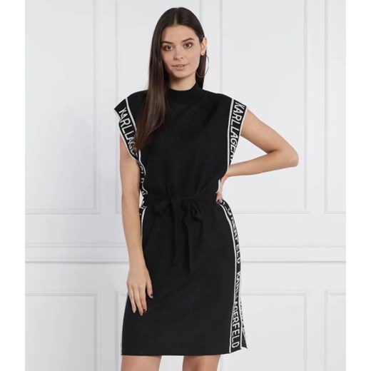 Karl Lagerfeld Sukienka | z dodatkiem wełny ze sklepu Gomez Fashion Store w kategorii Sukienki - zdjęcie 184504667