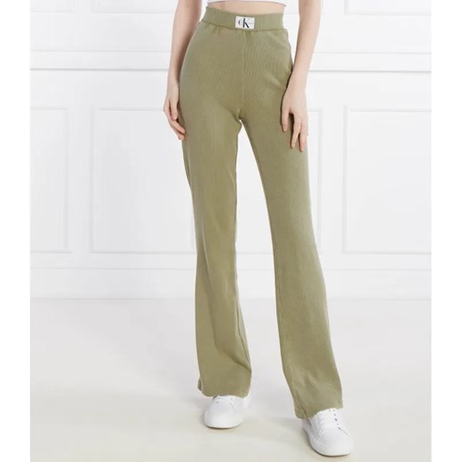 Calvin Klein Jeans Spodnie dresowe | Regular Fit ze sklepu Gomez Fashion Store w kategorii Spodnie damskie - zdjęcie 184504718