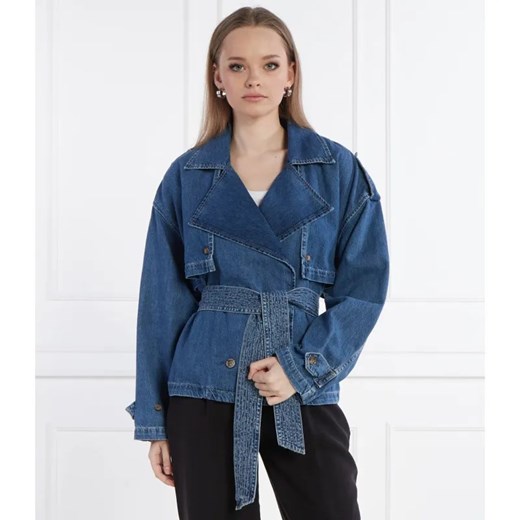 Pepe Jeans London Kurtka jeansowa DUNE | Loose fit XL wyprzedaż Gomez Fashion Store
