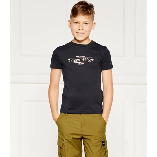 Tommy Hilfiger T-shirt | Regular Fit ze sklepu Gomez Fashion Store w kategorii T-shirty chłopięce - zdjęcie 184504869