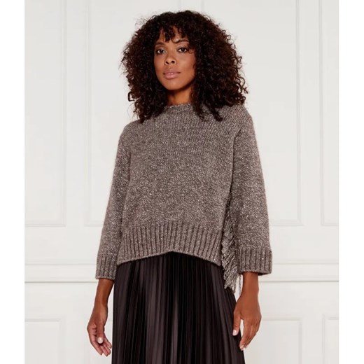 Marella SPORT Sweter | Regular Fit | z dodatkiem wełny ze sklepu Gomez Fashion Store w kategorii Swetry damskie - zdjęcie 184504877