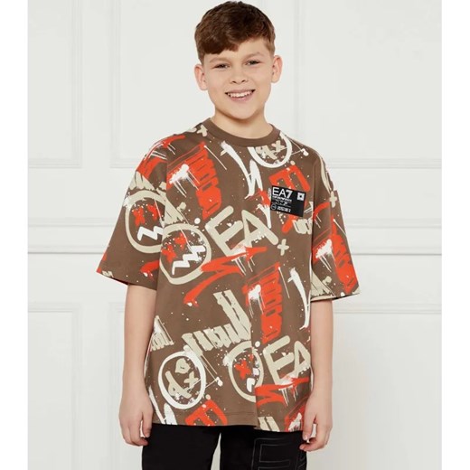 EA7 T-shirt | Oversize fit ze sklepu Gomez Fashion Store w kategorii T-shirty chłopięce - zdjęcie 184504926