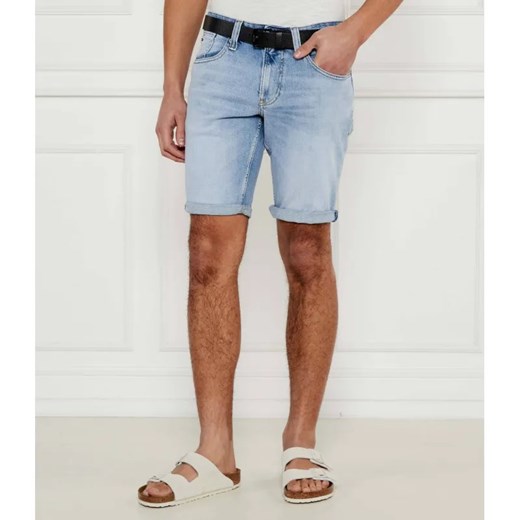 Tommy Jeans Jeansowe szorty RONNIE | Slim Fit ze sklepu Gomez Fashion Store w kategorii Spodenki męskie - zdjęcie 184504949