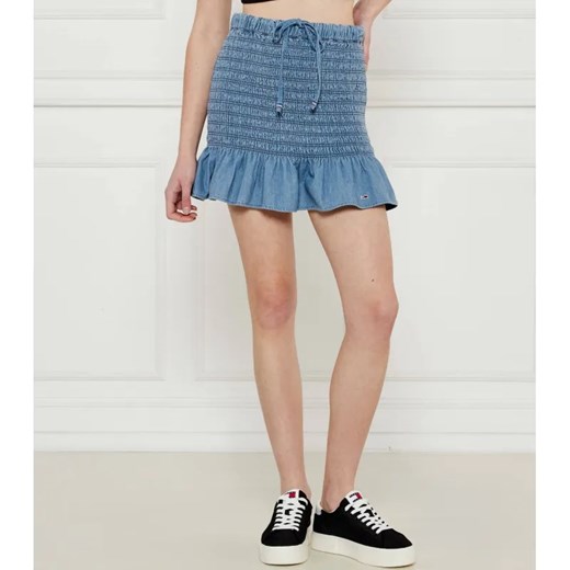 Tommy Jeans Spódnica CHAMBRAY ze sklepu Gomez Fashion Store w kategorii Spódnice - zdjęcie 184504979