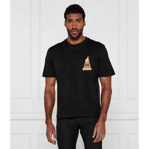 Hugo Blue T-shirt Nizzerio | Regular Fit ze sklepu Gomez Fashion Store w kategorii T-shirty męskie - zdjęcie 184504999