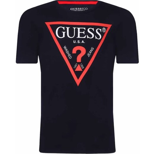 Guess T-shirt | Regular Fit ze sklepu Gomez Fashion Store w kategorii T-shirty chłopięce - zdjęcie 184505009