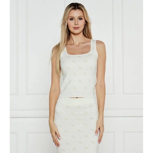 GUESS Top SARAH | Slim Fit | z dodatkiem wełny ze sklepu Gomez Fashion Store w kategorii Bluzki damskie - zdjęcie 184505066