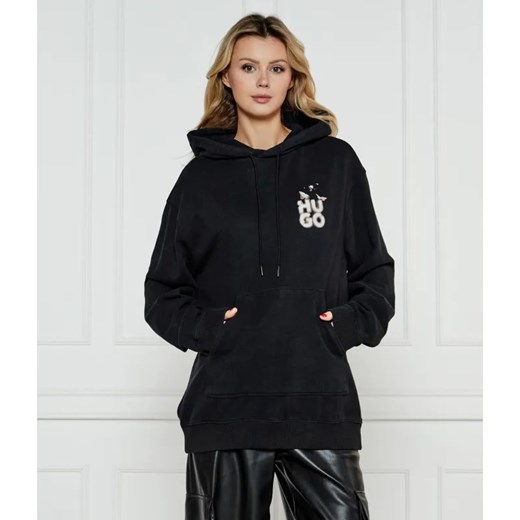 HUGO Bluza Dejandra | Relaxed fit ze sklepu Gomez Fashion Store w kategorii Bluzy damskie - zdjęcie 184505119