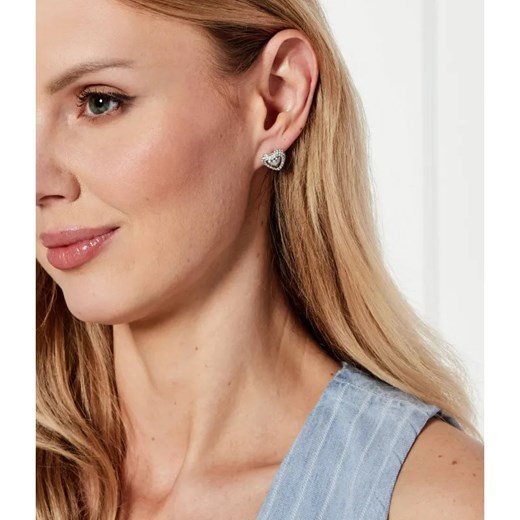 Guess Kolczyki PAVE HEART ze sklepu Gomez Fashion Store w kategorii Kolczyki - zdjęcie 184505216