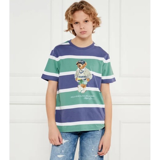 POLO RALPH LAUREN T-shirt | Regular Fit ze sklepu Gomez Fashion Store w kategorii T-shirty chłopięce - zdjęcie 184505218