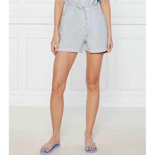 Tommy Jeans Szorty | Regular Fit | z dodatkiem lnu ze sklepu Gomez Fashion Store w kategorii Szorty - zdjęcie 184505246