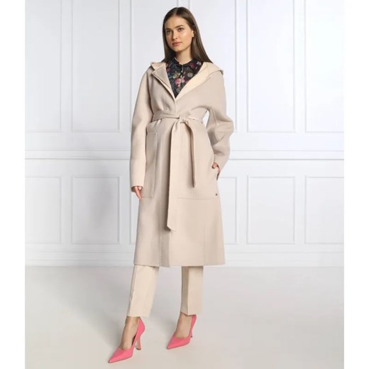 Marc Cain Wełniany płaszcz ze sklepu Gomez Fashion Store w kategorii Płaszcze damskie - zdjęcie 184505269