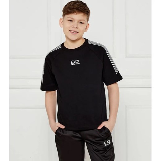 EA7 T-shirt | Regular Fit ze sklepu Gomez Fashion Store w kategorii T-shirty chłopięce - zdjęcie 184505318