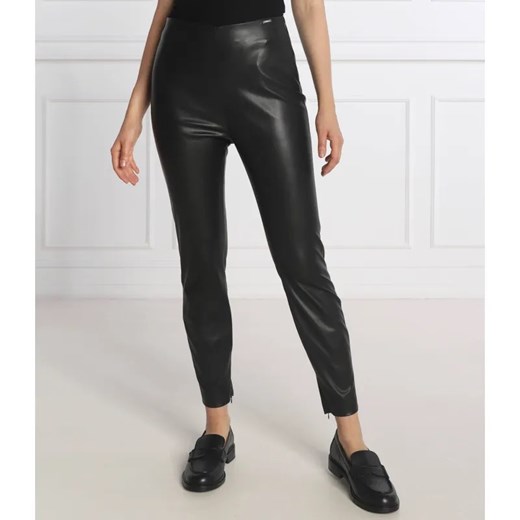 Liu Jo Spodnie SPALMATO | Slim Fit ze sklepu Gomez Fashion Store w kategorii Spodnie damskie - zdjęcie 184505329