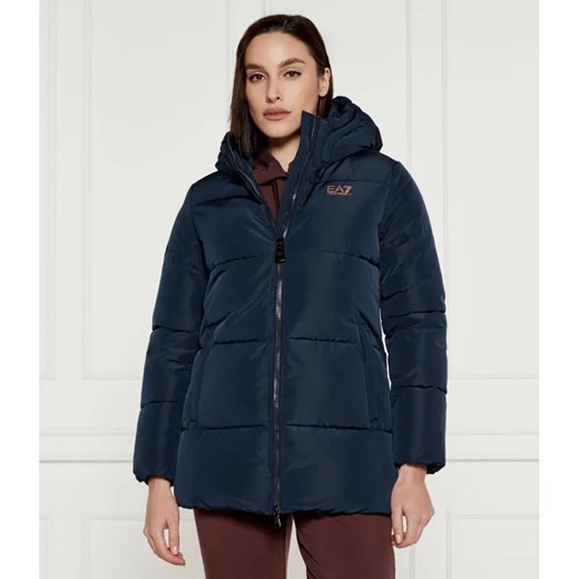 EA7 Ocieplana kurtka CABAN | Regular Fit ze sklepu Gomez Fashion Store w kategorii Kurtki damskie - zdjęcie 184505395