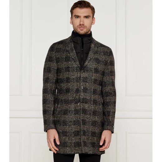 Karl Lagerfeld Płaszcz 2w1 | z dodatkiem wełny ze sklepu Gomez Fashion Store w kategorii Płaszcze męskie - zdjęcie 184505455