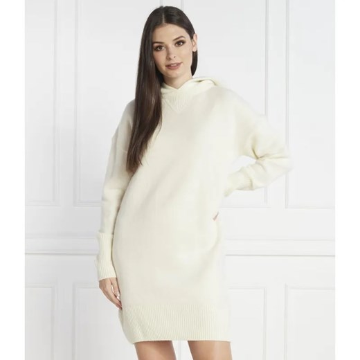 BOSS BLACK Wełniana sukienka Faila ze sklepu Gomez Fashion Store w kategorii Sukienki - zdjęcie 184505465