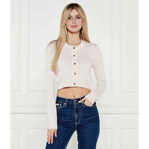 GUESS Kardigan | Cropped Fit ze sklepu Gomez Fashion Store w kategorii Swetry damskie - zdjęcie 184505556