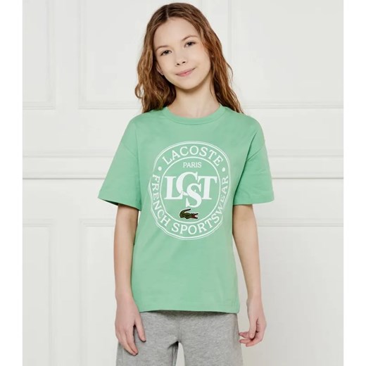 Lacoste T-shirt | Relaxed fit ze sklepu Gomez Fashion Store w kategorii Bluzki dziewczęce - zdjęcie 184505598