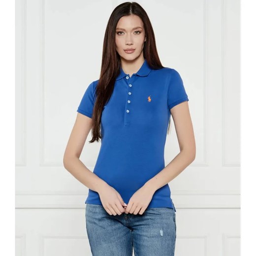 POLO RALPH LAUREN Polo JULIE | Slim Fit | pique ze sklepu Gomez Fashion Store w kategorii Bluzki damskie - zdjęcie 184505619