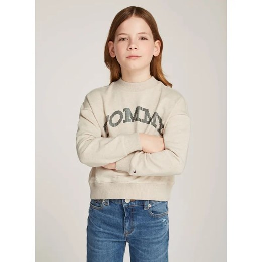 Tommy Hilfiger Bluza | Regular Fit ze sklepu Gomez Fashion Store w kategorii Bluzy dziewczęce - zdjęcie 184505645