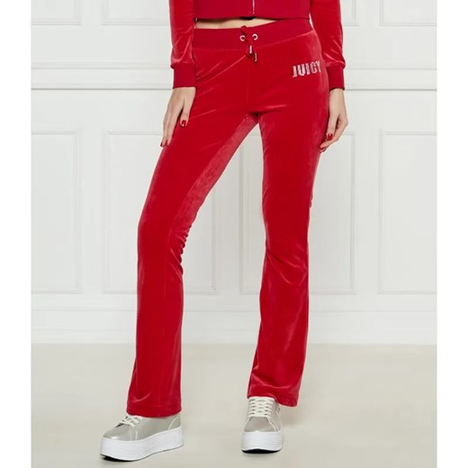 Juicy Couture Spodnie dresowe LISA | Regular Fit | low rise ze sklepu Gomez Fashion Store w kategorii Spodnie damskie - zdjęcie 184505666