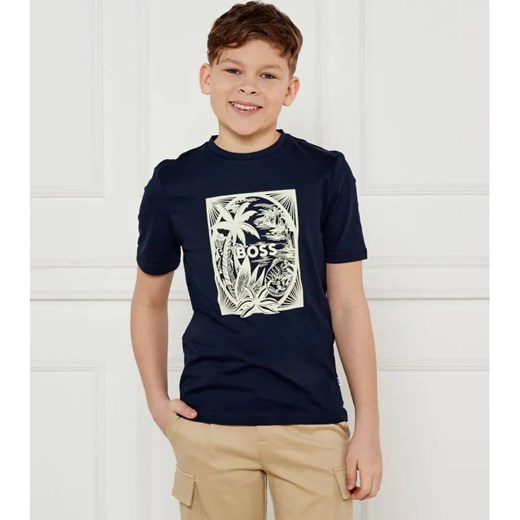 BOSS Kidswear T-shirt | Regular Fit ze sklepu Gomez Fashion Store w kategorii T-shirty chłopięce - zdjęcie 184505675