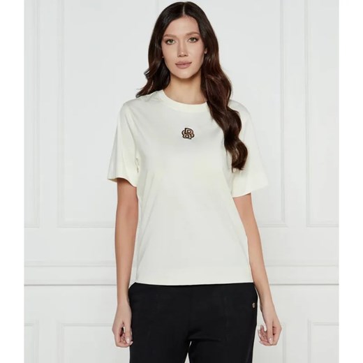 BOSS BLACK T-shirt Elpha_placed1 | Regular Fit ze sklepu Gomez Fashion Store w kategorii Bluzki damskie - zdjęcie 184505755