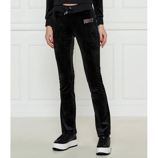 Juicy Couture Spodnie dresowe LISA | Regular Fit | low rise ze sklepu Gomez Fashion Store w kategorii Spodnie damskie - zdjęcie 184505757