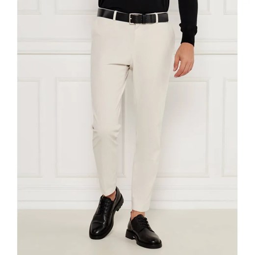 BOSS BLACK Sztruksowe spodnie P-Genius-CW-WG-244 | Slim Fit ze sklepu Gomez Fashion Store w kategorii Spodnie męskie - zdjęcie 184505759