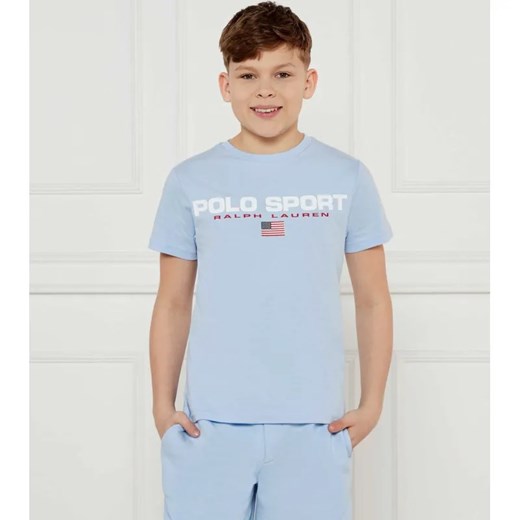 POLO RALPH LAUREN T-shirt | Regular Fit ze sklepu Gomez Fashion Store w kategorii T-shirty chłopięce - zdjęcie 184505895
