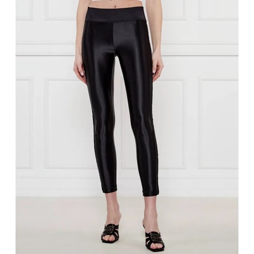 Versace Jeans Couture Legginsy FOUSEUX | Slim Fit ze sklepu Gomez Fashion Store w kategorii Spodnie damskie - zdjęcie 184505936