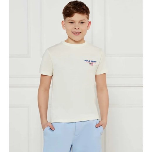 POLO RALPH LAUREN T-shirt | Regular Fit ze sklepu Gomez Fashion Store w kategorii T-shirty chłopięce - zdjęcie 184506138