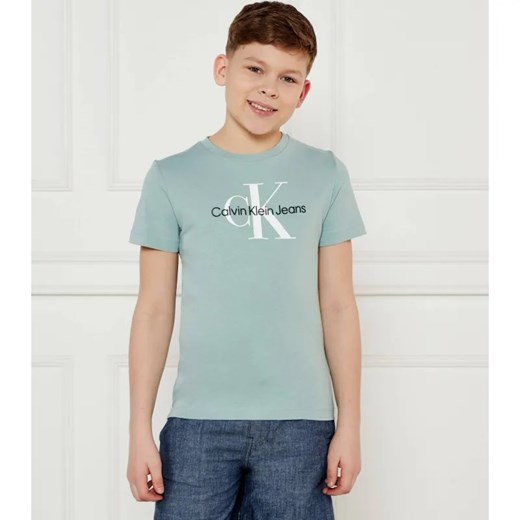 Calvin Klein Jeans T-shirt | Regular Fit ze sklepu Gomez Fashion Store w kategorii T-shirty chłopięce - zdjęcie 184506178