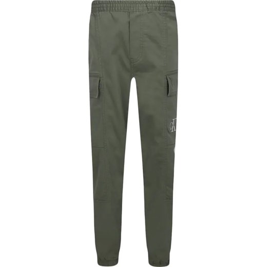 Calvin Klein Jeans Spodnie cargo Essential | Regular Fit ze sklepu Gomez Fashion Store w kategorii Spodnie chłopięce - zdjęcie 184506227