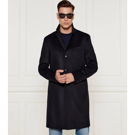 BOSS BLACK Wełniany płaszcz Hyde | z dodatkiem kaszmiru ze sklepu Gomez Fashion Store w kategorii Płaszcze męskie - zdjęcie 184506386
