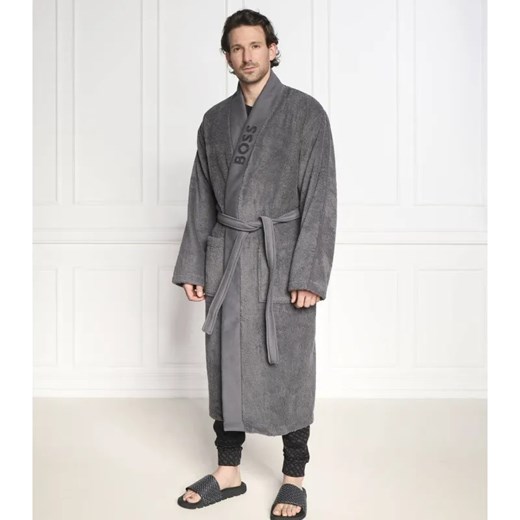 Boss Sleepwear Szlafrok PLAIN | Relaxed fit ze sklepu Gomez Fashion Store w kategorii Szlafroki męskie - zdjęcie 184506395