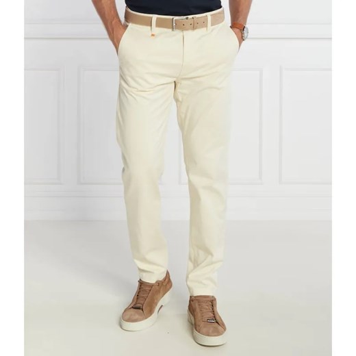 BOSS ORANGE Spodnie chino SCHINO TABER | Tapered fit ze sklepu Gomez Fashion Store w kategorii Spodnie męskie - zdjęcie 184506416