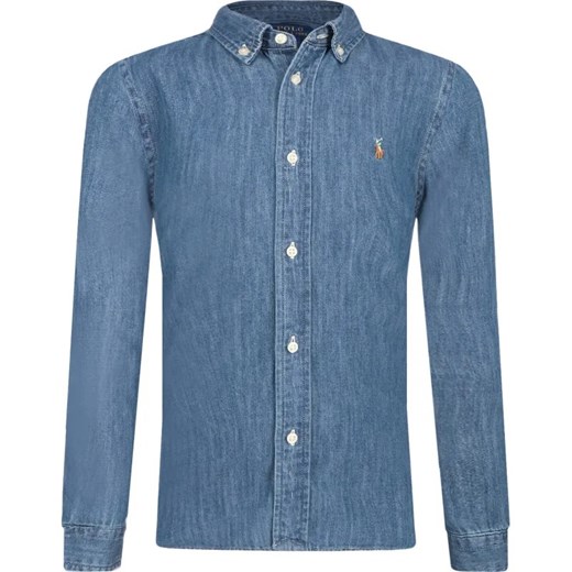 POLO RALPH LAUREN Jeansowa koszula | Regular Fit Polo Ralph Lauren 140/146 Gomez Fashion Store okazja
