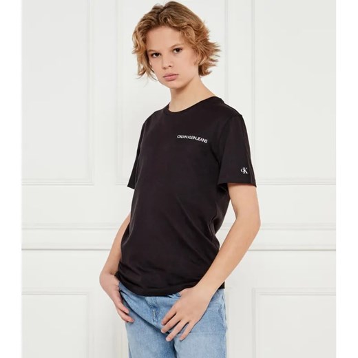 Calvin Klein Jeans T-shirt | Regular Fit ze sklepu Gomez Fashion Store w kategorii T-shirty chłopięce - zdjęcie 184506419