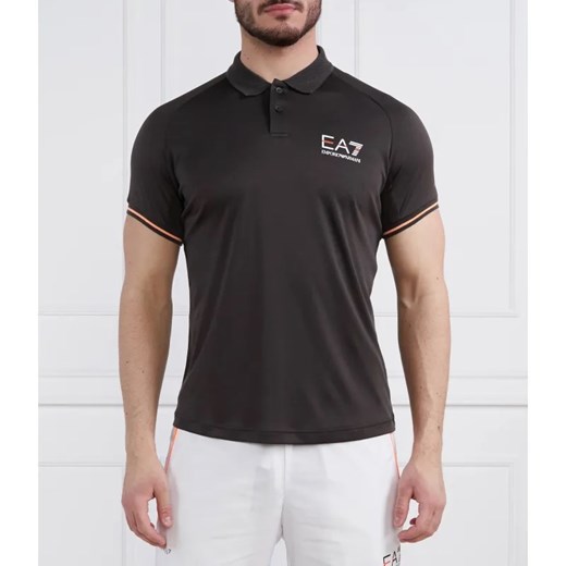 EA7 Polo | Regular Fit ze sklepu Gomez Fashion Store w kategorii T-shirty męskie - zdjęcie 184506499