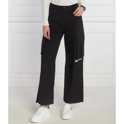 Karl Lagerfeld Jeans Spodnie cargo | Loose fit ze sklepu Gomez Fashion Store w kategorii Spodnie damskie - zdjęcie 184506535