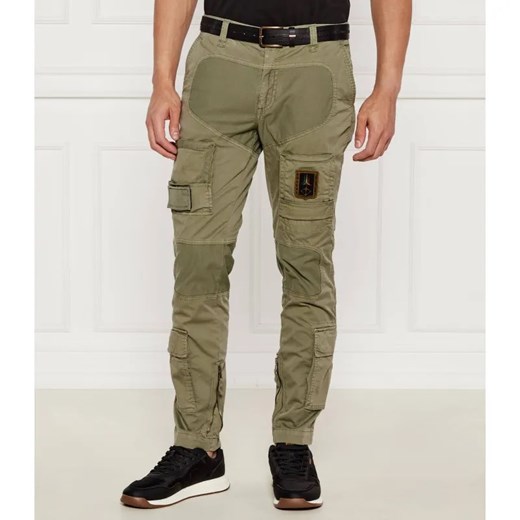 Aeronautica Militare Spodnie cargo ANTI-G | Regular Fit ze sklepu Gomez Fashion Store w kategorii Spodnie męskie - zdjęcie 184506557